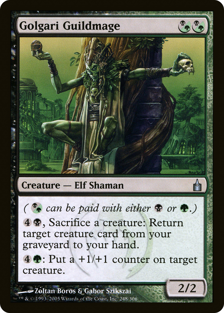 Golgari Guildmage (248) Foil - Ravnica: City of Guilds