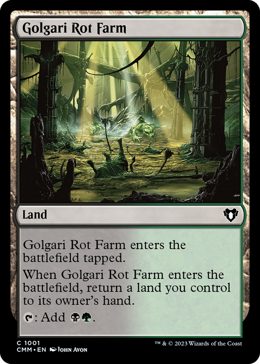 Golgari Rot Farm (1001) - Commander Masters