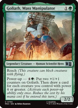 Goliath, Mass Manipulator (766) - Commander: Marvel Super Heroes