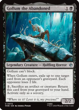 Gollum the Abandoned (072) Foil - The Hobbit