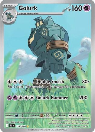 Golurk (123) Holofoil - Black Bolt