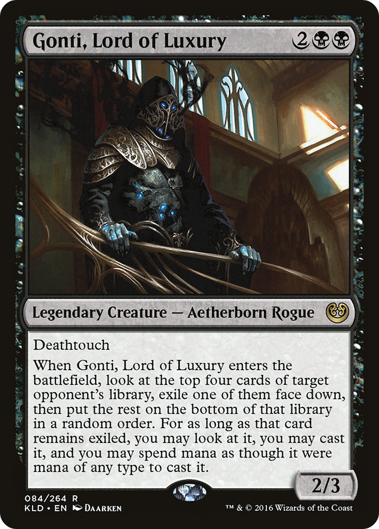 Gonti, Lord of Luxury (084) Foil - Kaladesh