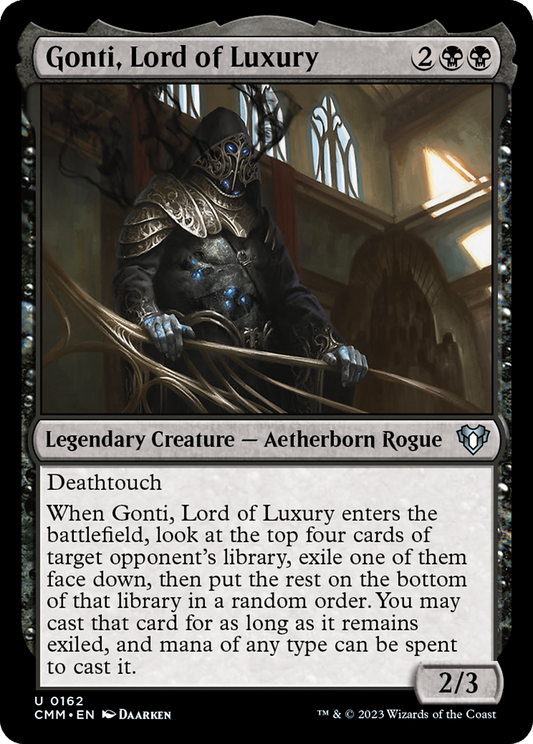 Gonti, Lord of Luxury (162) - Commander Masters
