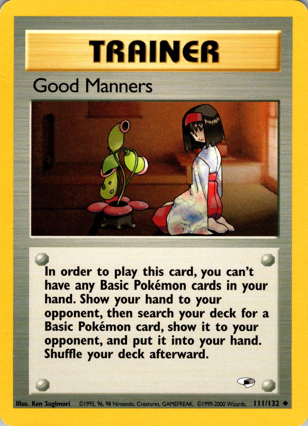 Good Manners (111) (Unlimited) - Gym Heroes