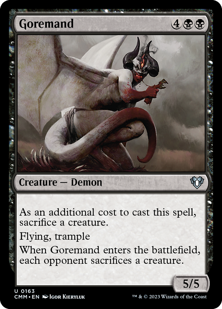 Goremand (163) - Commander Masters