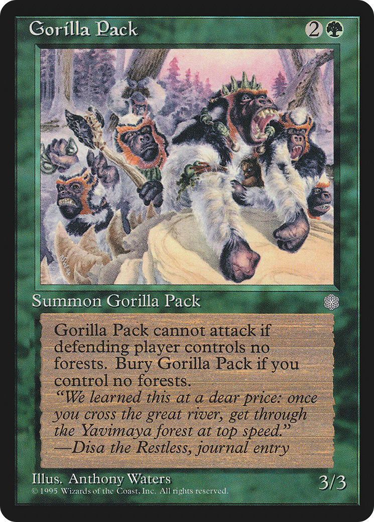 Gorilla Pack - Ice Age