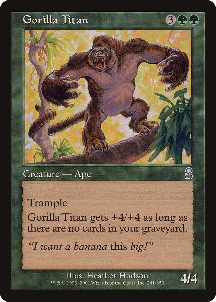 Gorilla Titan (241) - Odyssey
