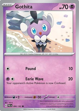 Gothita (90) Reverse Holofoil - Paldea Evolved