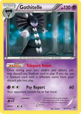 Gothitelle (41) Reverse Holofoil - Furious Fists