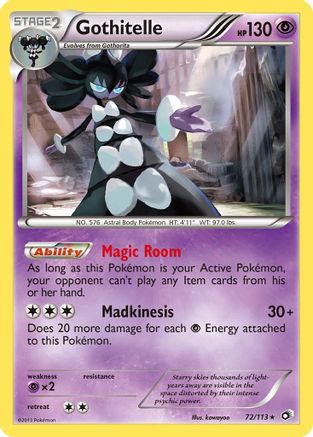 Gothitelle (72) Holofoil - Legendary Treasures