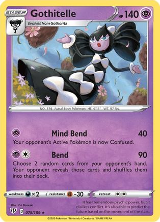 Gothitelle (75) Reverse Holofoil - Darkness Ablaze