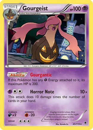 Gourgeist (45) Holofoil - Phantom Forces