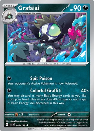 Grafaiai (146) - Paldea Evolved