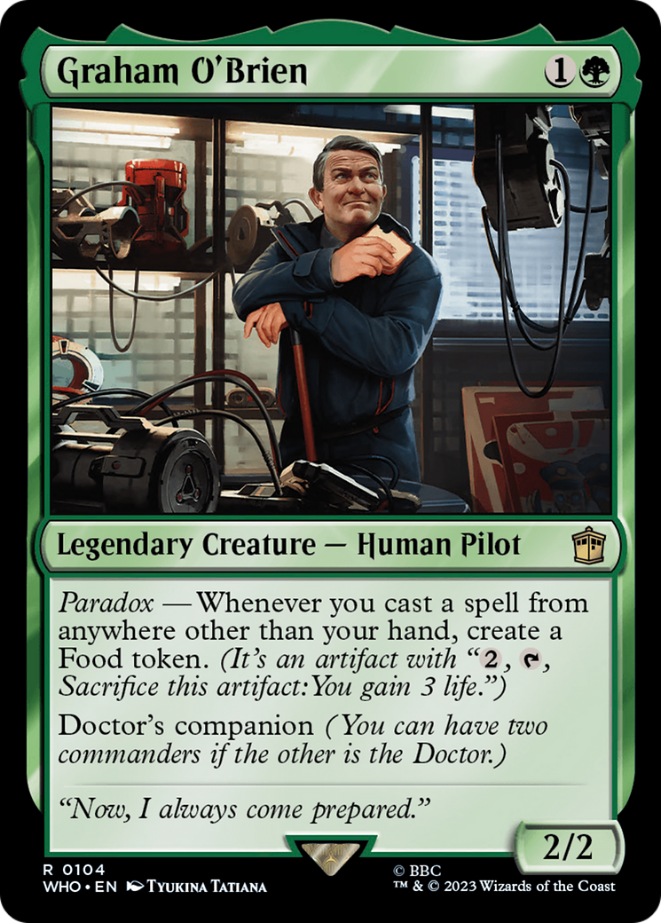 Graham O'Brien (104) Foil - Doctor Who