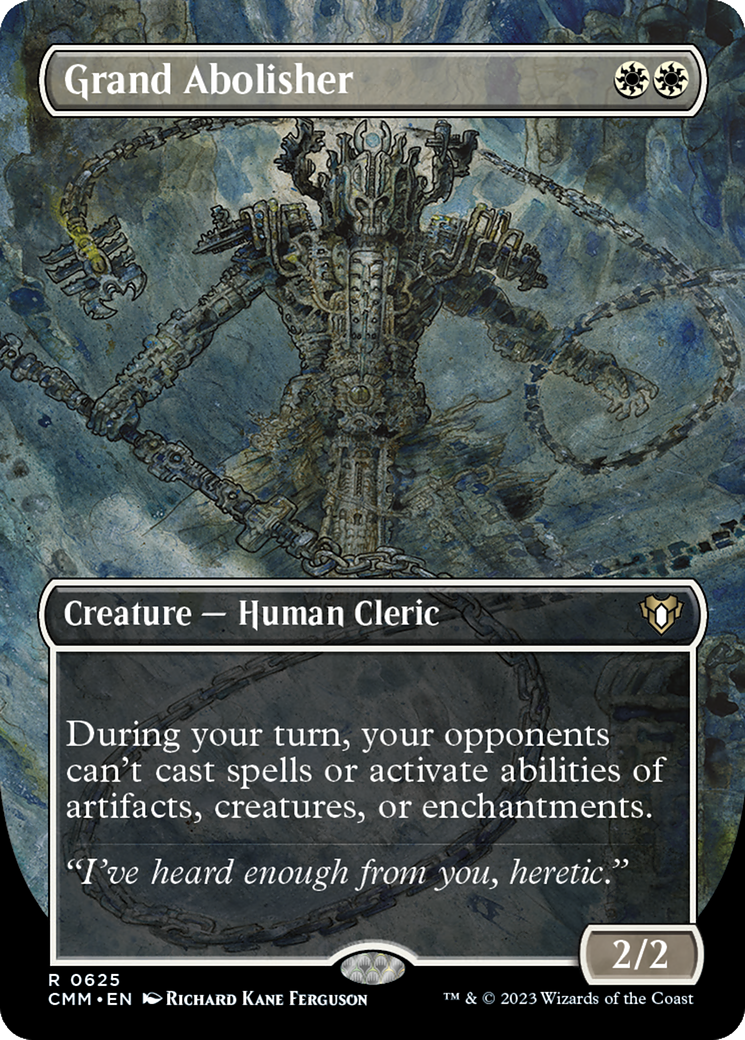 Grand Abolisher (Borderless) (625) Foil - Commander Masters