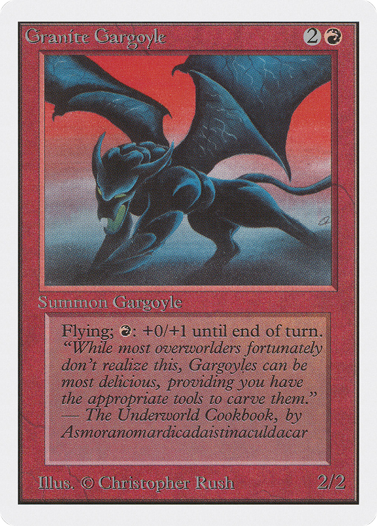 Granite Gargoyle - Unlimited Edition