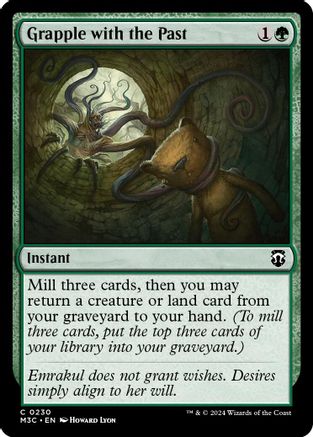Grapple with the Past (230) Ripple Foil - Commander: Modern Horizons 3