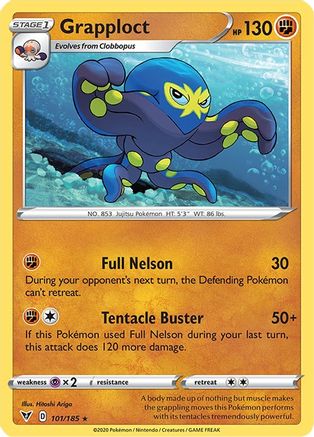 Grapploct (101) Reverse Holofoil - Vivid Voltage