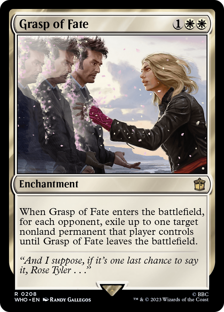 Grasp of Fate (208) Foil - Doctor Who