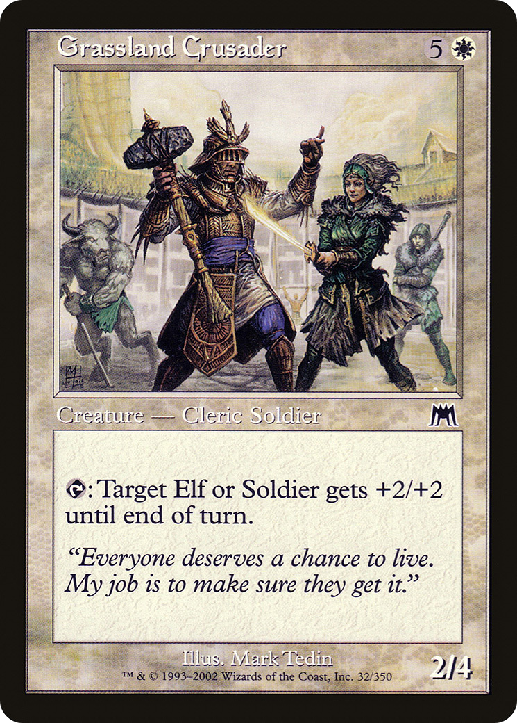 Grassland Crusader (032) - Onslaught