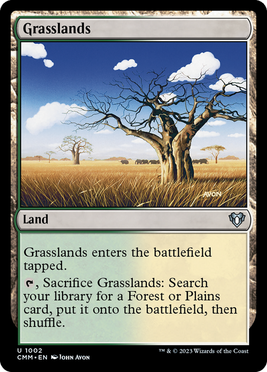 Grasslands (1002) - Commander Masters