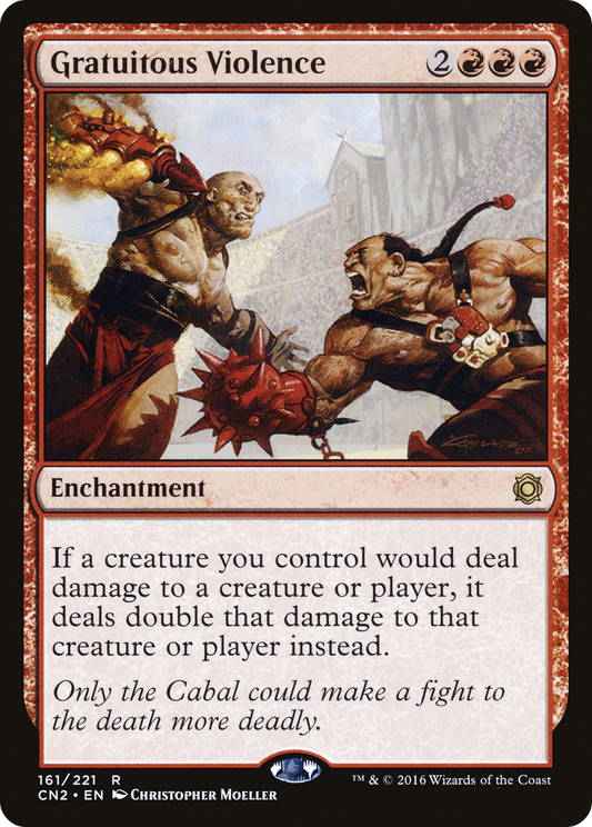 Gratuitous Violence (161) Foil - Conspiracy: Take the Crown