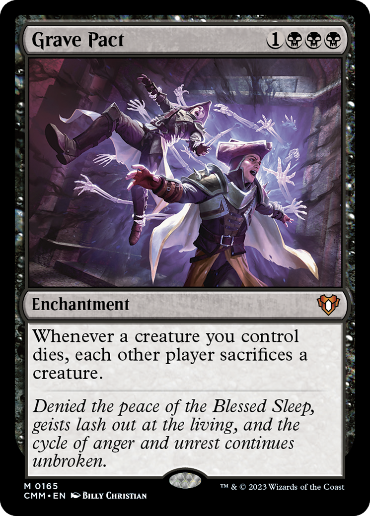 Grave Pact (165) Foil - Commander Masters