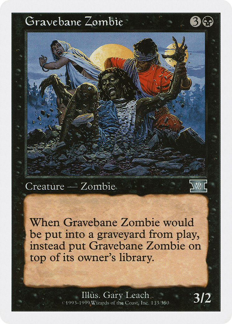 Gravebane Zombie (133) - Classic Sixth Edition