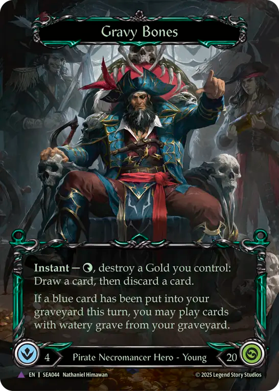 Gravy Bones (Marvel) (SEA044) Cold Foil - High Seas