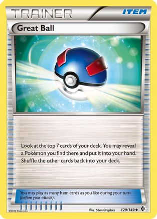 Great Ball (129) Reverse Holofoil - Boundaries Crossed