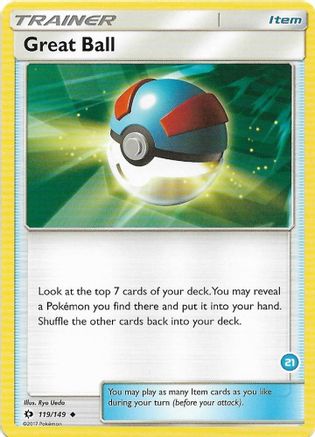 Great Ball (21) (Alolan Ninetales) - Trainer Kit: Alolan Sandslash & Alolan Ninetales