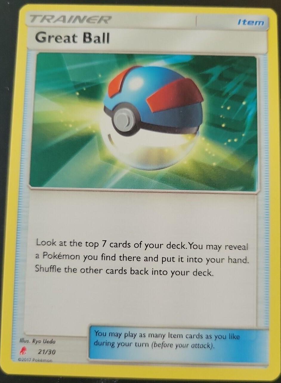 Great Ball (21) (Lycanroc) - Trainer Kit: Lycanroc & Alolan Raichu