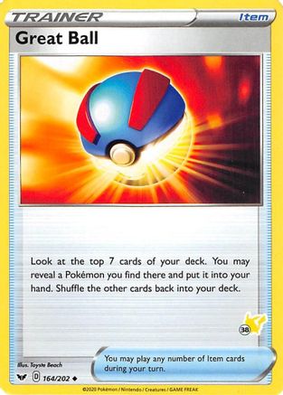 Great Ball (#38 Pikachu) (164) - Battle Academy 2022