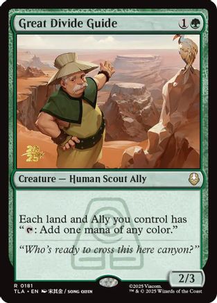 Great Divide Guide (Prerelease) (181) Foil - Avatar: The Last Airbender