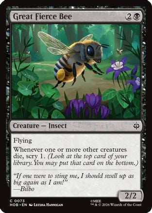Great Fierce Bee (073) - The Hobbit