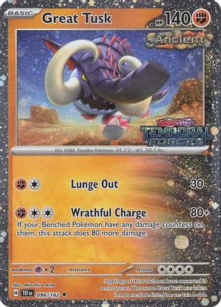 Great Tusk (Stamped) (96) Holofoil - Miscellaneous Cards & Products