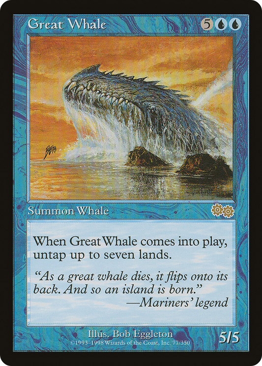 Great Whale (077) - Urza's Saga