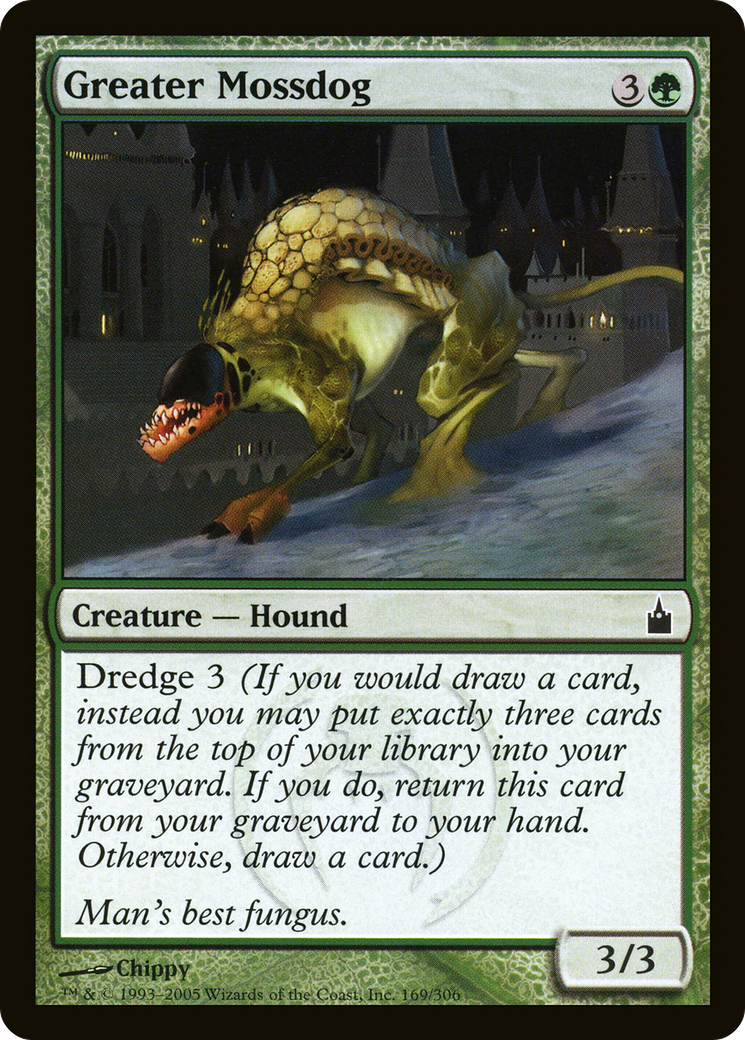 Greater Mossdog (169) Foil - Ravnica: City of Guilds