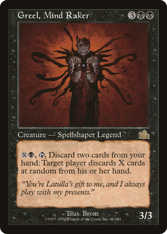 Greel, Mind Raker (066) - Prophecy