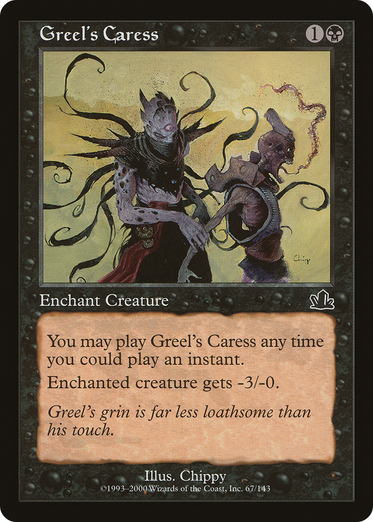 Greel's Caress (067) Foil - Prophecy