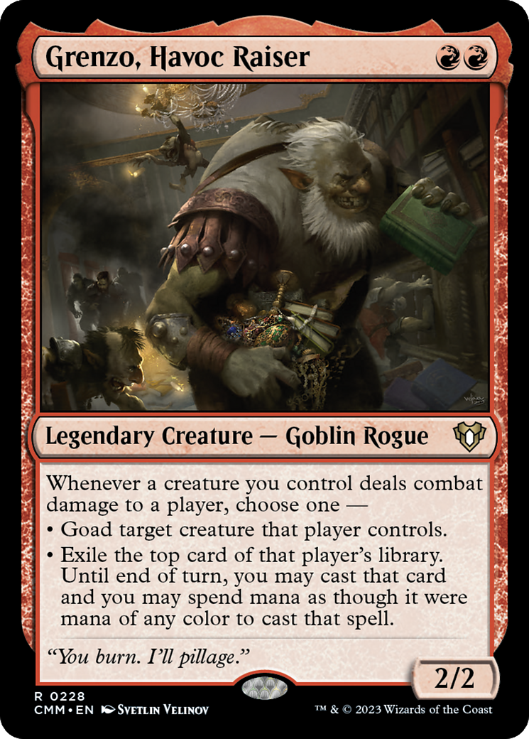Grenzo, Havoc Raiser (228) - Commander Masters