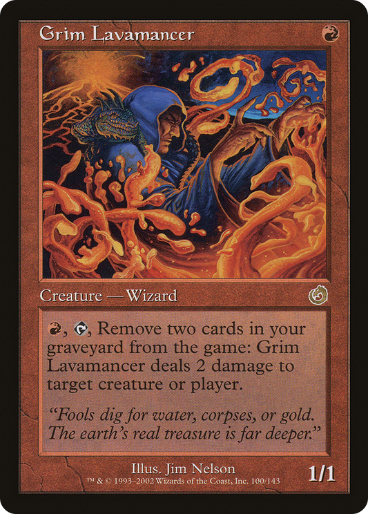 Grim Lavamancer (100) - Torment