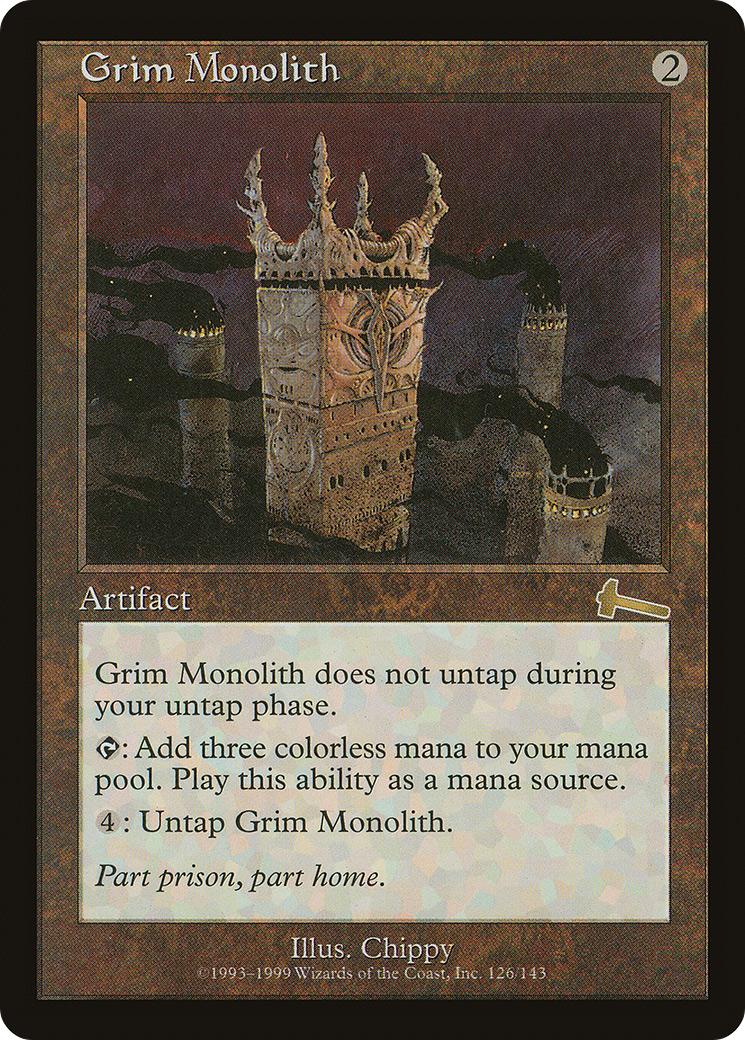 Grim Monolith (126) - Urza's Legacy