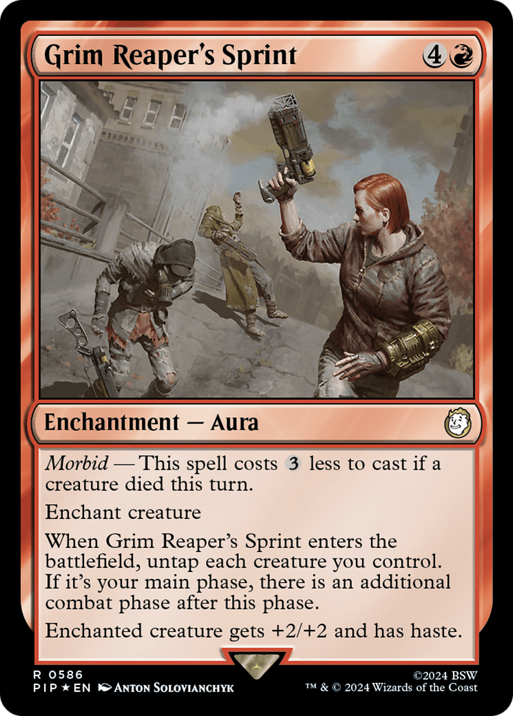 Grim Reaper's Sprint (586) Surge Foil - Fallout