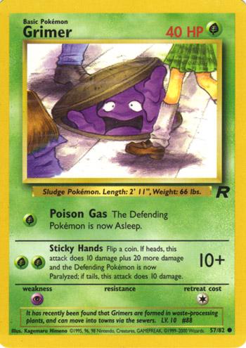 Grimer (57) (Unlimited) - Team Rocket