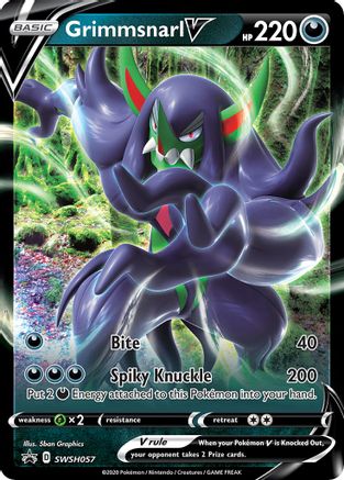 Grimmsnarl V (SWSH057) Holofoil - Black Star Promos