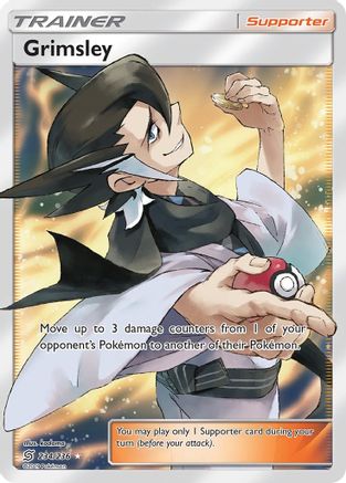 Grimsley (Full Art) (234) Holofoil - Unified Minds