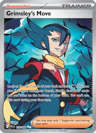 Grimsley's Move (Full Art) (120) Holofoil - Phantasmal Flames