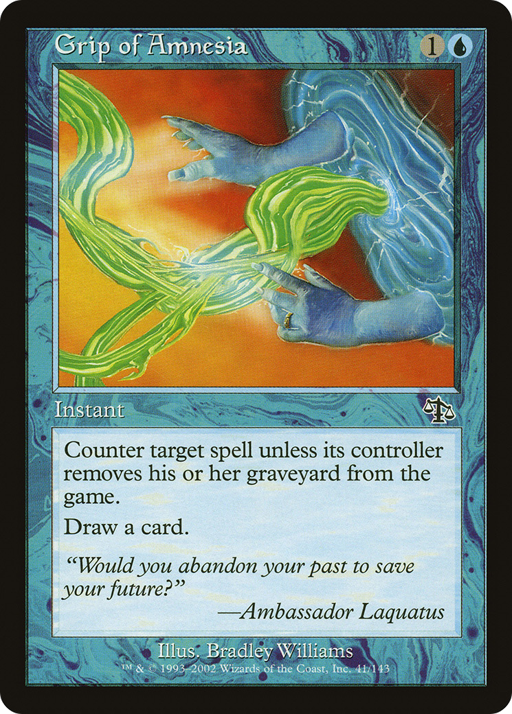 Grip of Amnesia (041) Foil - Judgment