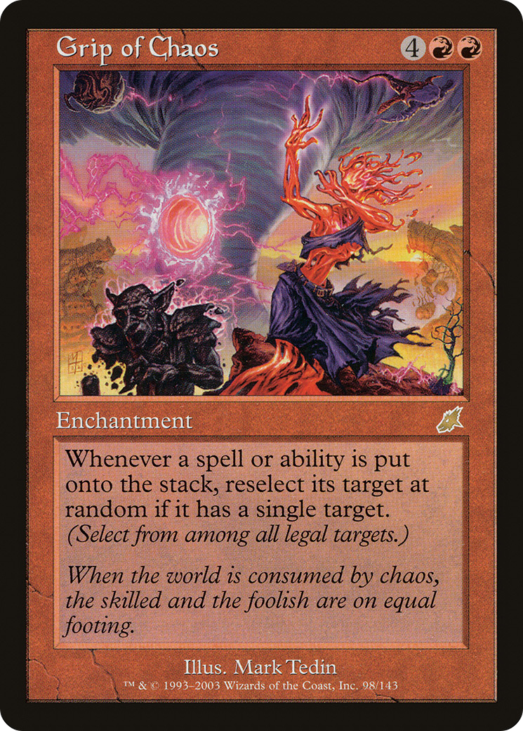 Grip of Chaos (098) Foil - Scourge